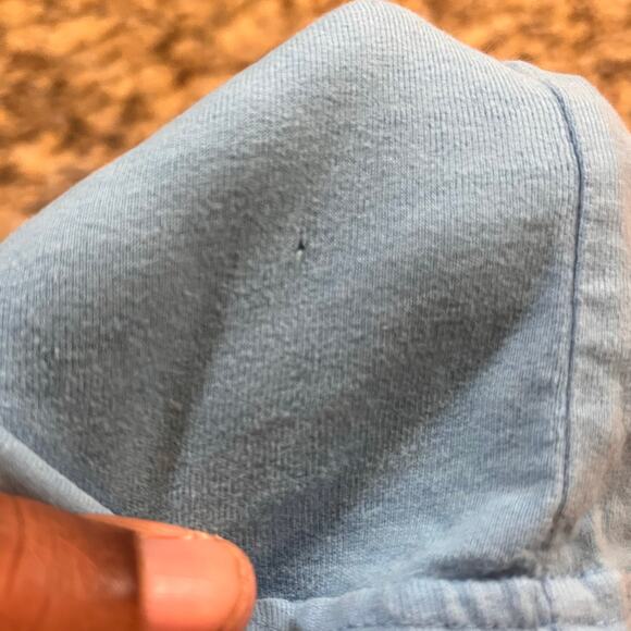 Mini Boden Girls 5-6 Wale Shirt Short Sleeve Blue Colorful Poke Dots - Picture 4 of 8